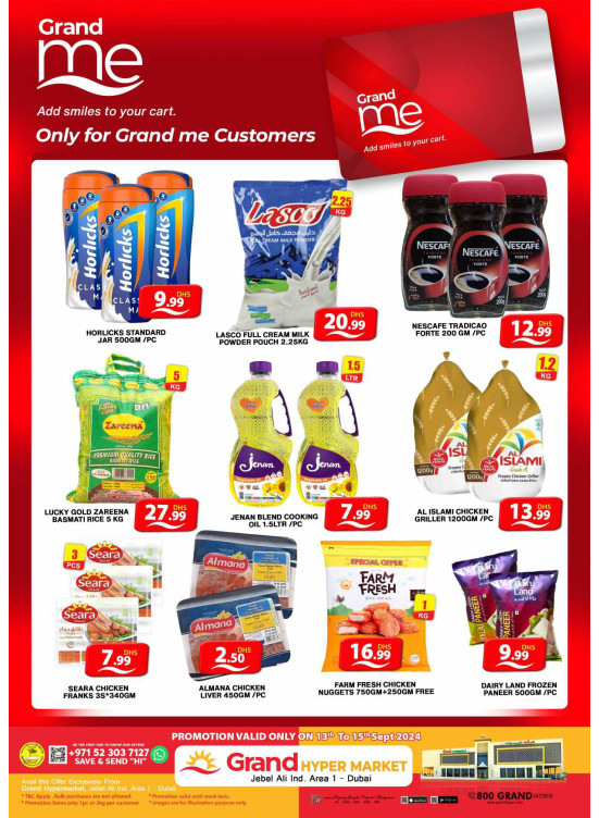 Grand Me Deals - Grand Hypermarket Jebel Ali
