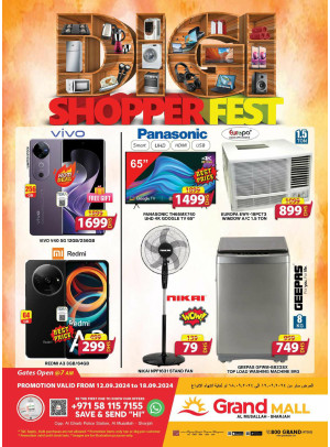 Digi Shopper Fest - Grand Mall Sharjah