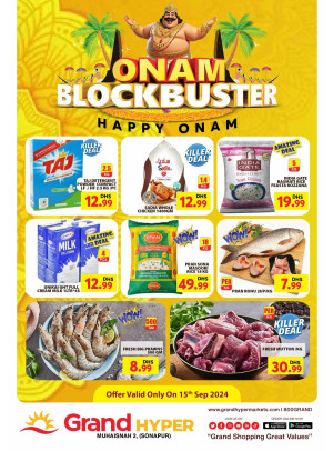 Onam Offers - Grand Hyper Muhaisnah