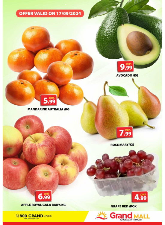 Fruitilicious Tuesday - Grand Mall Sharjah