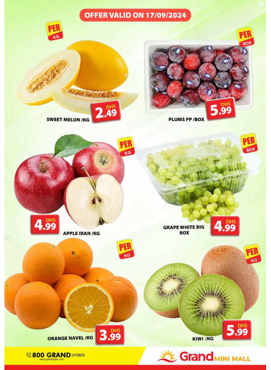 Fruitilicious Tuesday - Grand Mini Mall