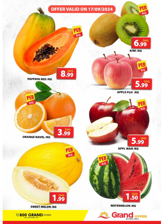Fruitilicious Tuesday - Grand Hyper Al Khail Mall
