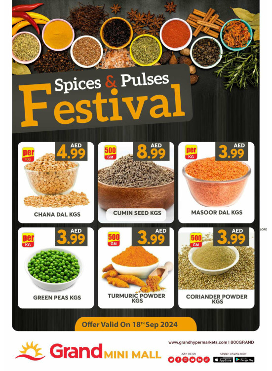 Spices & Pulses Festival - Grand Mini Mall