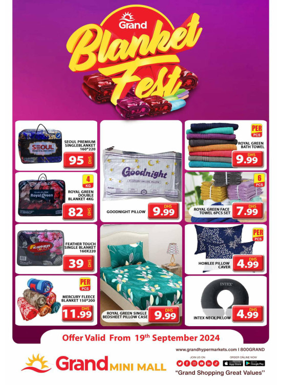 Blanket Fest - Grand Mini Mall