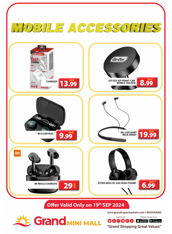 Mobile Accessories - Grand Mini Mall