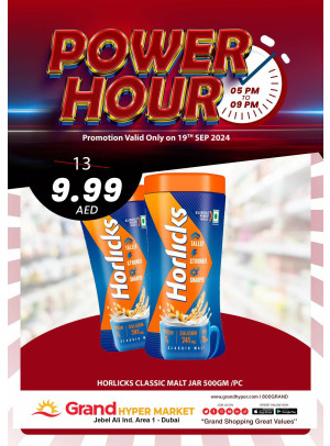 Power Hour - Grand Hypermarket Jebel Ali