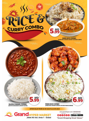 Rice & Curry Compo - Grand Hypermarket Jebel Ali