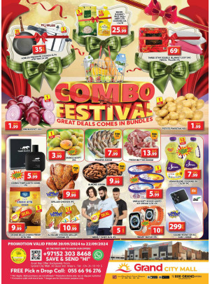 Weekend Deals - Grand City Mall