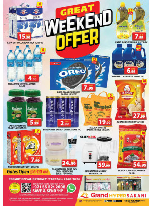 Weekend Deals - Grand Hyper Sakani
