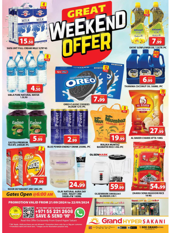 Weekend Deals - Grand Hyper Sakani