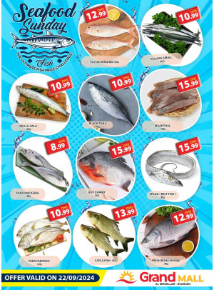 Seafood Sunday - Grand Mall Sharjah