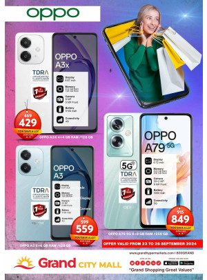 OPPO Offers - Grand City Mall
