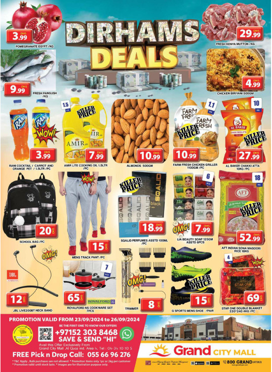 Midweek Deals - Grand City Mall