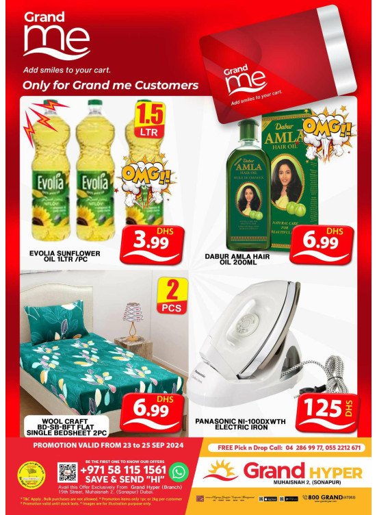 Grand Me Deals - Grand Hyper Muhaisnah