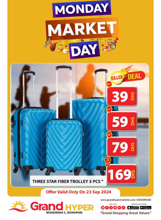 Monday Market Day - Grand Hyper Muhaisnah