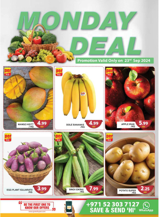 Monday Deal - Grand Hypermarket Jebel Ali