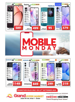 Mobile Monday - Grand Hypermarket Jebel Ali