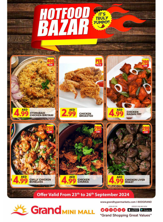 Hot Food Bazar - Grand Mini Mall