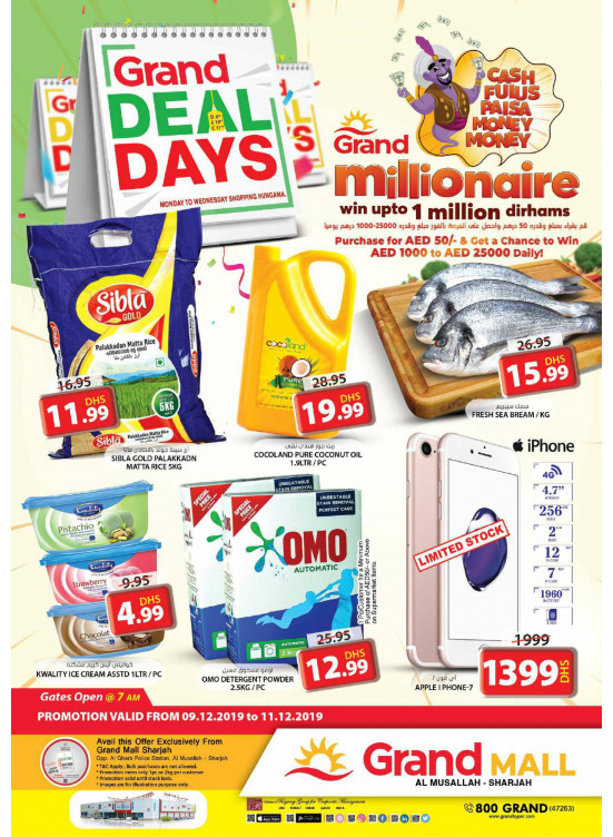 Grand Deal Days - Grand Mall Sharjah