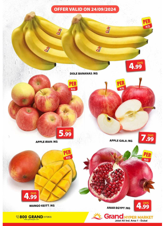 Fruitilicious Tuesday - Grand Hypermarket Jebel Ali