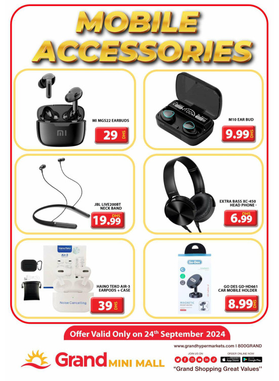 Mobile Accessories - Grand Mini Mall