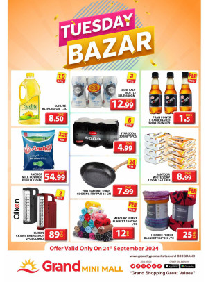 Tuesday Bazar - Grand Mini Mall