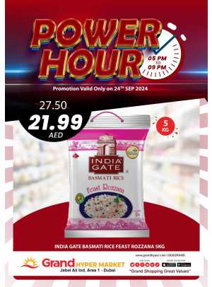 Power Hour - Grand Hypermarket Jebel Ali