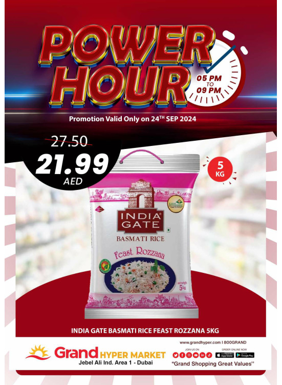 Power Hour - Grand Hypermarket Jebel Ali