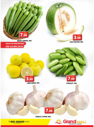 Veggie Wednesday - Grand Mall Sharjah