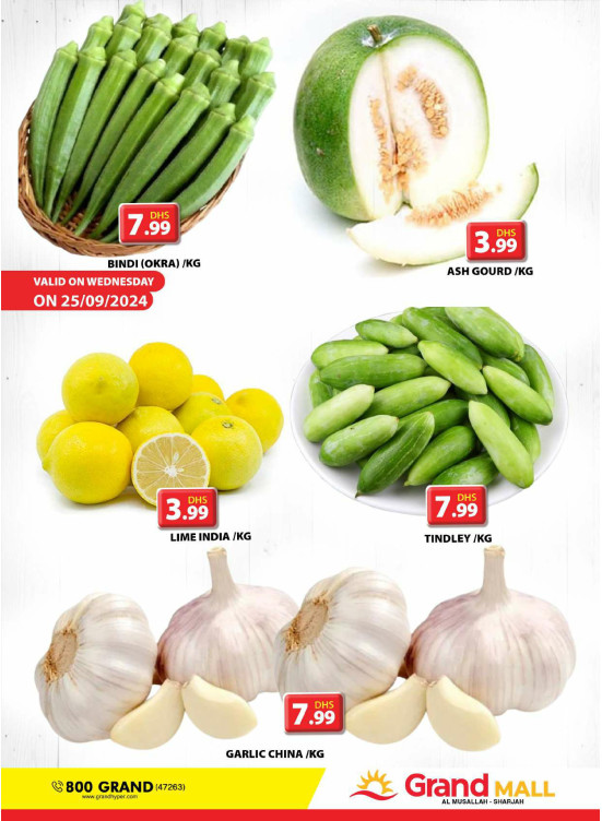 Veggie Wednesday - Grand Mall Sharjah