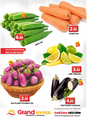 Veggie Wednesday - Grand Hyper Muhaisnah