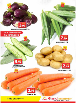 Veggie Wednesday - Grand Hypermarket Jebel Ali