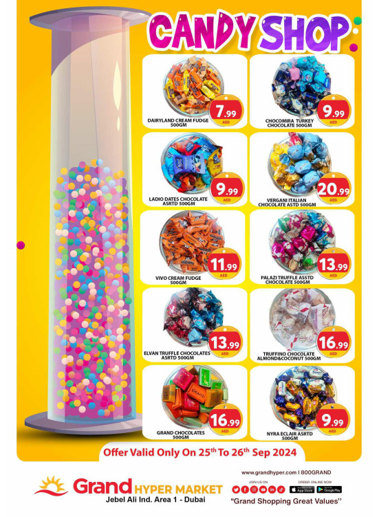 Candy Shop - Grand Hypermarket Jebel Ali