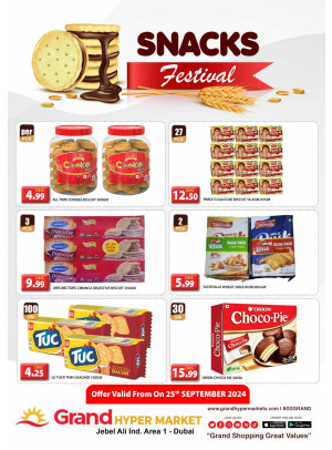 Snacks Festival - Grand Mini Mall