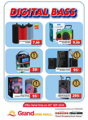 Digital Bass Offers - Grand Mini Mall