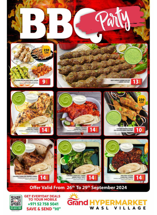 Party Offers - Wasl Village, Dubai