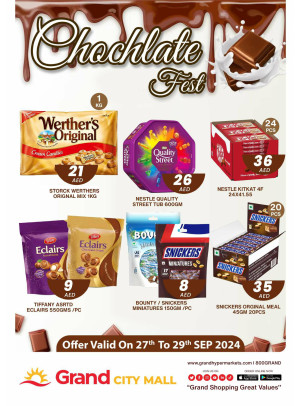 Chocolate Fest - Grand City Mall