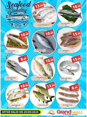 Seafood Sunday - Grand Mall Sharjah