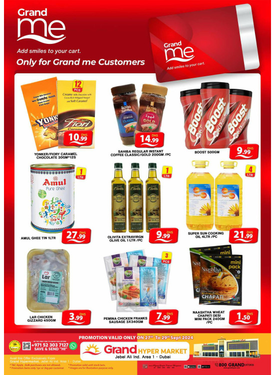 Grand Me Deals - Grand Hypermarket Jebel Ali