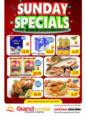 Sunday Specials - Grand Hyper Muhaisnah
