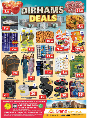 Midweek Deals - Grand City Mall