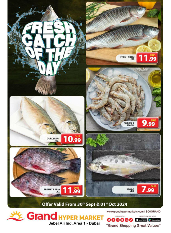 Catch of The Day - Grand Hypermarket Jebel Ali