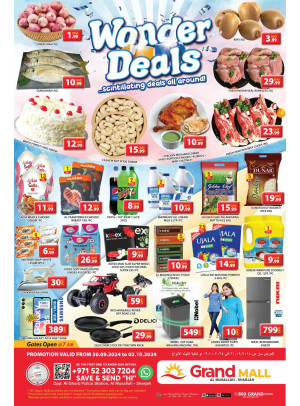 Midweek Deals - Grand Mall Sharjah