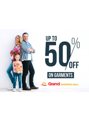 خصم لغاية 50% على الملابس