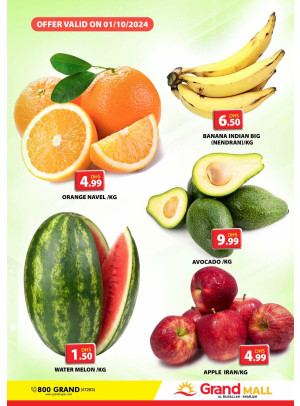 Fruitilicious Tuesday - Grand Mall Sharjah