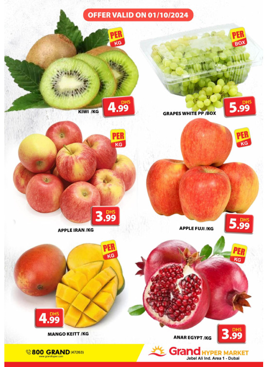 Fruitilicious Tuesday - Grand Hypermarket Jebel Ali