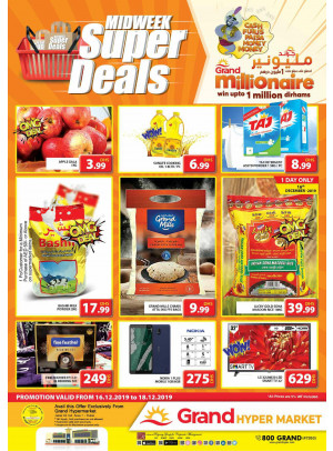 Midweek Super Deals - Grand Hypermarket Jebel Ali