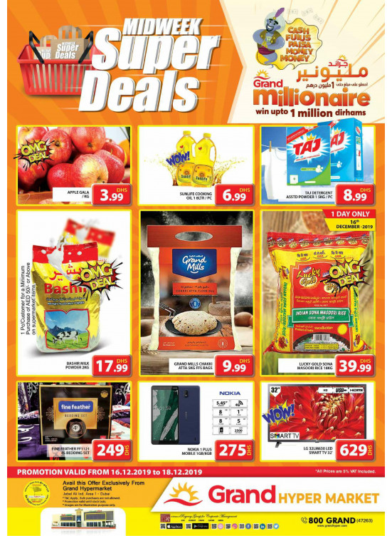 Midweek Super Deals - Grand Hypermarket Jebel Ali