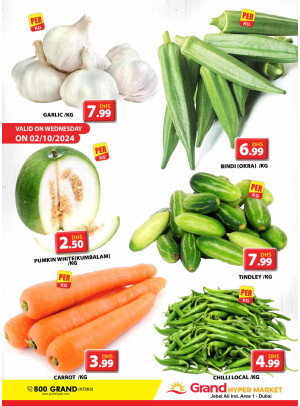 Veggie Wednesday - Grand Hypermarket Jebel Ali