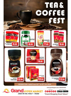 Tea & Coffee Fest - Grand Hypermarket Jebel Ali